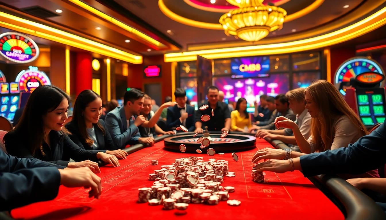 Join the excitement at cm88.com with vibrant gaming action and professional casino elements.