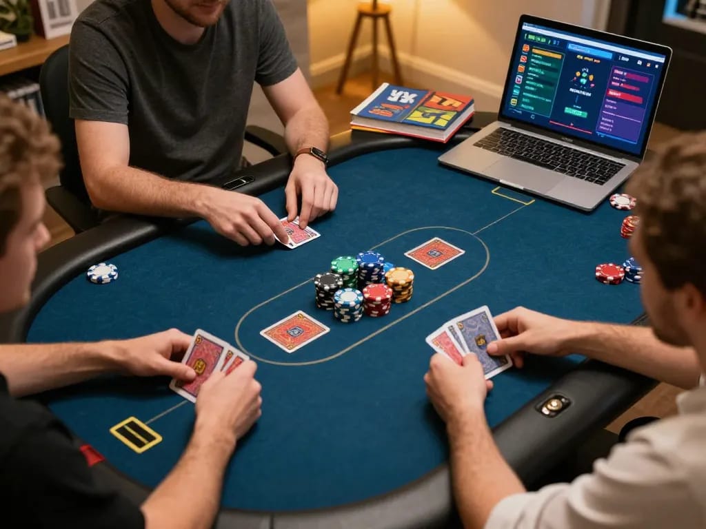 Engage in exciting online poker gameplay with cm88, showcasing strategic betting and immersive virtual interaction.