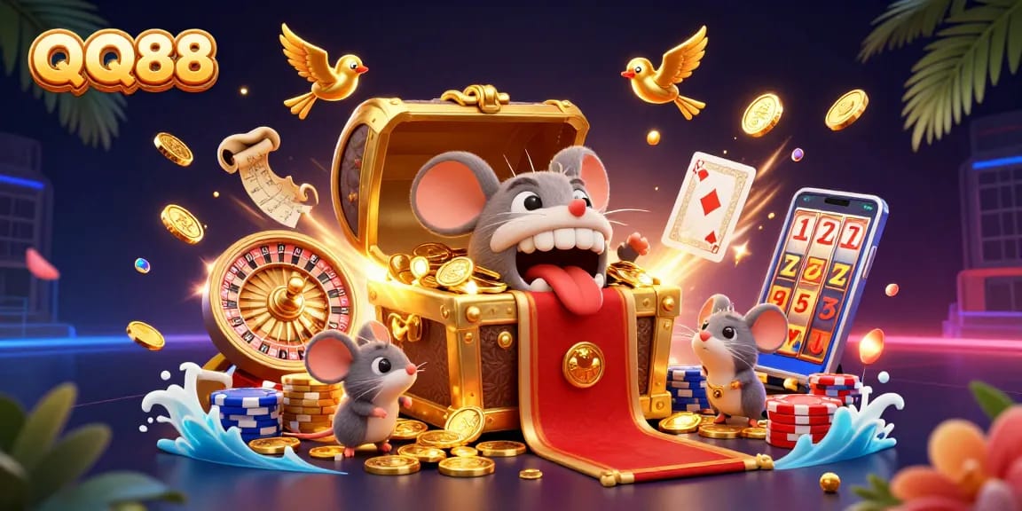 Engage in thrilling casino action with QQ88 and uncover dazzling treasures.