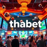 Discover the exciting atmosphere at Thabet's online sports betting platform.
