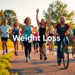 Individuals enjoying active outdoor workouts for effective weight loss.