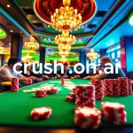 Experience excitement at a poker table with crush on.ai technology enhancing strategic gameplay.