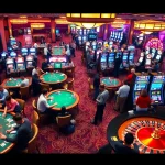 Experience the excitement of 69VN's casino with players enjoying poker and slots.