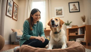 Sydney Psychologist Jacob provides a warm therapy session alongside his therapy dog Wattle.