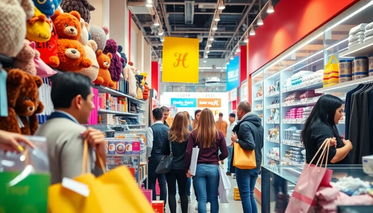 Shop vibrant products at Ultimateshop ru with engaging displays in a lively shopping environment.