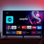 Login to DezPila: user interface showcasing 4K movies and series streaming options
