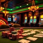 SAO BET invites players to dive into luxury with dynamic casino action at a high-stakes poker table.