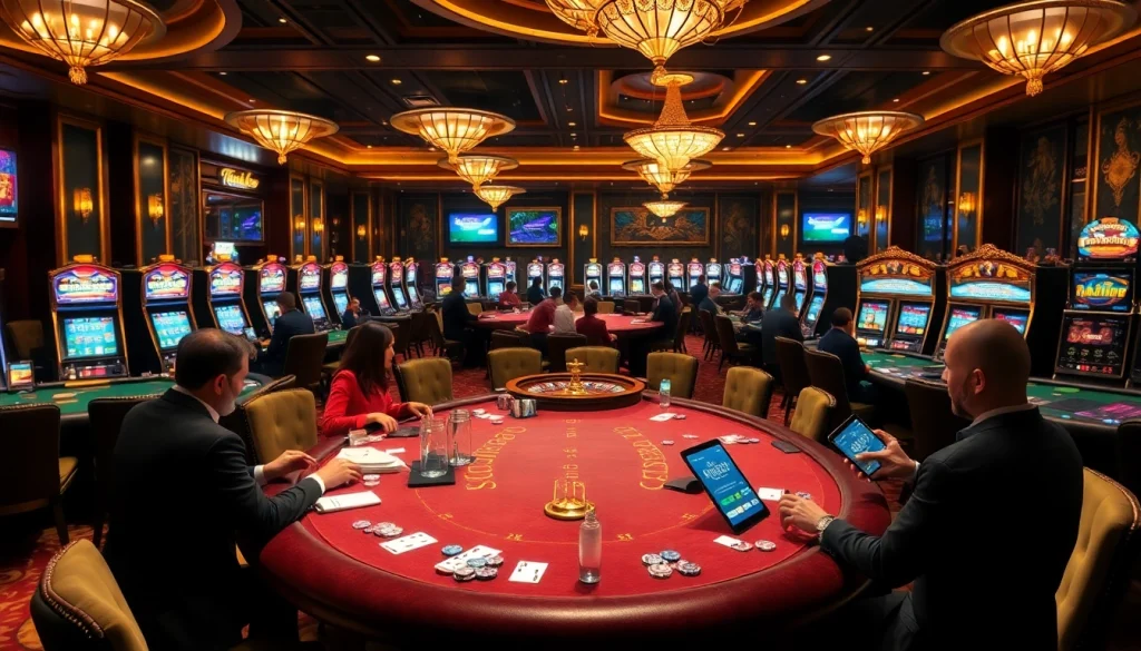 Experience thrilling casino gaming at https://fabet.free/ with luxurious tables, chips, and vibrant slot machines.