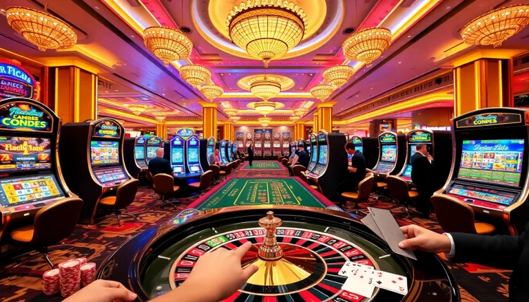 Experience the thrill of gameplay at https://thabet.vegas/ with vibrant casino activities and engaging gamblers.