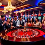 RAJABARONG-themed roulette table showcasing luxurious casino excitement.