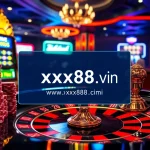 The excitement of gambling at http://xx88.vin/, featuring a luxurious roulette table and vibrant poker chips.