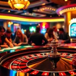 Experience the thrill of gambling at 789win com with vibrant casino scenes showcasing roulette and poker.