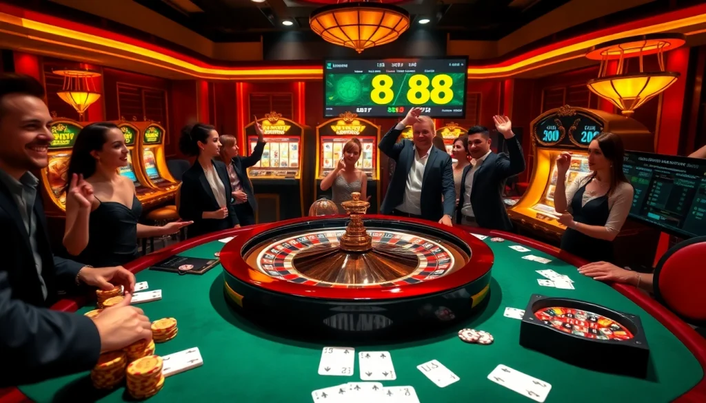 Experience the thrill of betting at bet888 with exciting casino games and vibrant atmosphere.