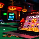 Engaging GG88 online gambling experience showcasing casino games and betting excitement.