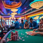 Experience thrilling gameplay at https://abc8.lol/ with vibrant slot machines and poker tables.