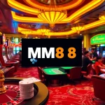 Experience the thrill of MM88 with vibrant casino games, colorful slot machines, and luxury ambiance.