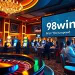 Experience thrilling gameplay at https://98win.exposed/ with a vibrant online casino scene featuring roulette, slots, and poker.
