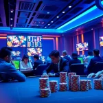 Experience the thrill of live betting at https://rr88ez.com/ in a luxurious casino setting filled with excitement and energy.