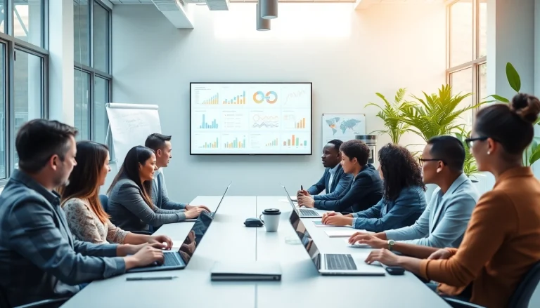 Logo ERP danışmanlığı strategy session in a modern office.