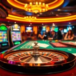 Spin the roulette wheel at 789win com, showcasing a vibrant casino experience with colorful chips and engaging gameplay.