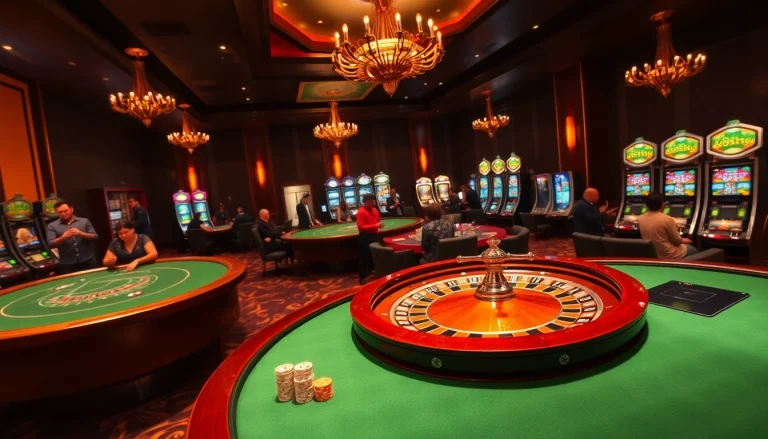 Experience the excitement of the max88 club with players winning at luxurious casino tables.