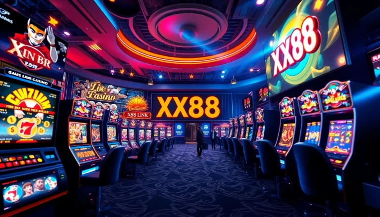Dynamic gaming experience at XX88 link with engaging visuals and promotions.