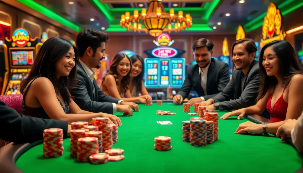 Experience thrilling gameplay and vibrant table action at https://123win.free/ with engaging players and rich casino elements.