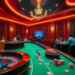 Experience thrilling gambling at https://tt88edu.com/ with vibrant casino visuals featuring roulette and poker games.