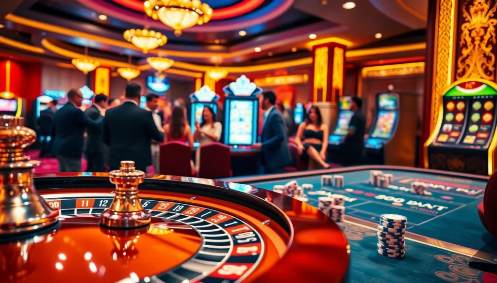 Gambling excitement at F168 with players celebrating their win at a roulette table.