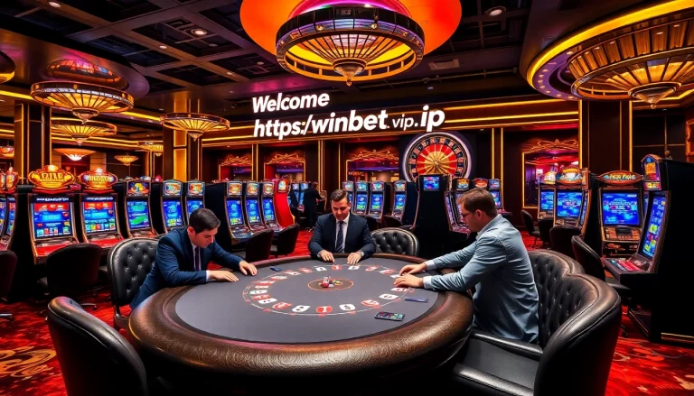 Experience the thrill of gambling at https://winbet7.vip/ with vibrant casino tables and exciting games.