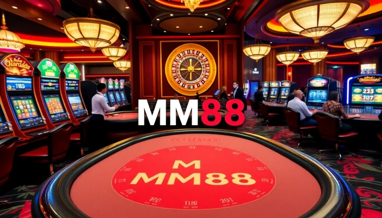 Players enjoying a thrilling casino game at MM88, where excitement meets opportunity.