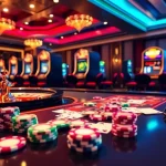 Engage in thrilling games at thabethome com featuring vibrant casino tables and interactive gambling elements.