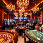 Experience the thrill at a luckywin casino with vibrant slot machines and intense gaming excitement.