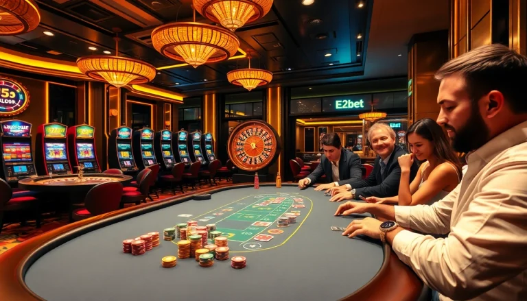 Enhance your gambling experience with E2bett.dev’s thrilling casino atmosphere.