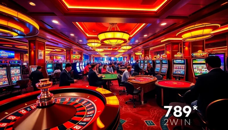 Experience the thrill of gaming at https://789win2026.com/ with vibrant casino scenes featuring roulette and poker.