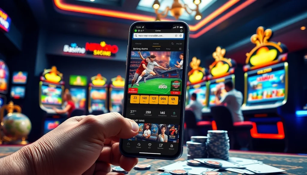 Online betting interface of new88go.com featuring vibrant casino games and sports betting