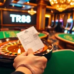 Engage in thrilling online gambling at TR88's vibrant casino scene filled with roulette and slot machines.
