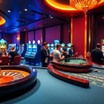 Experience the excitement of gambling at https://onbet11.net/ with players enjoying roulette and slot machines.