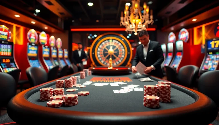 Experience thrilling gameplay at https://rikvip1.online/ with vibrant casino visuals and engaging atmosphere.