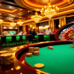 Players enjoying a thrilling casino atmosphere inspired by cm88.com, complete with poker chips and roulette wheels.