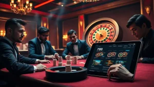 Experience thrilling poker action at http://789clubar.com/ with elegant players and vibrant casino ambiance.