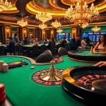 Engaging in a game of blackjack at a luxurious casino, highlighting the excitement of https://gg88.tech/.