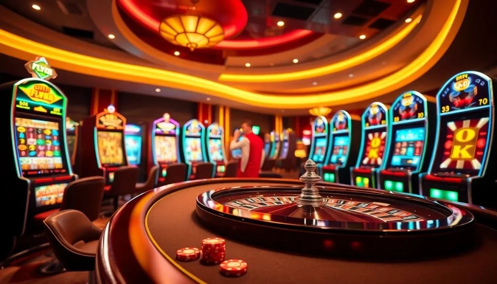 Experience the excitement of gambling at https://fly88.ad/ with vibrant casino tables and thrilling game action.