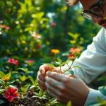 Discover how to get dmt from various plants in a lush environment.