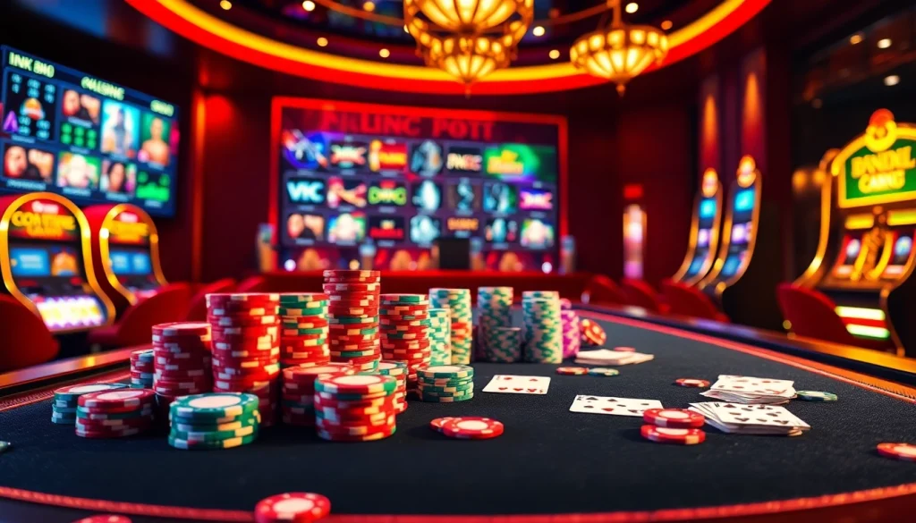 Experience the thrill of online gaming with link 88i at luxurious casino tables and slots.