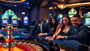 Immerse in the excitement of online gambling with https://mk8th.net/'s luxurious casino table setup.