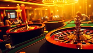 Experience thrilling gameplay at https://pg88sr.com/ featuring roulette and poker in an upscale casino ambiance.