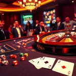 Players enjoying an exciting game at the 11win casino with vibrant colors and luxurious decor.