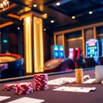 Dynamic Fun88 poker table scene showcasing players engaged in an exciting betting atmosphere.