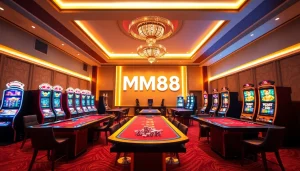 Experience the excitement of MM88 online casino with modern gaming and luxury ambiance.